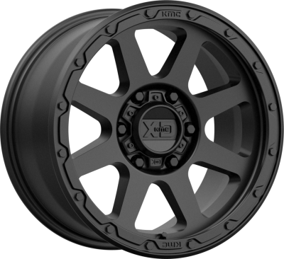 XD SERIES WHEELS - 17 x 9 XD  ADDICT 2 MATTE BLACK - 8X180 - 5.71" BS