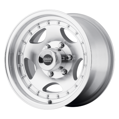 American Racing - 15 x 10 AR23 Machined 5X5.5 - 3.77" BS