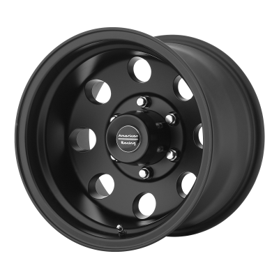 American Racing - 15 x 10 AR172 BAJA Satin Black 5X4.5 - 3.81" BS