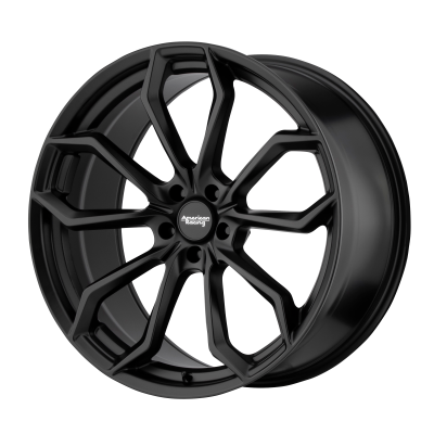 American Racing - 20 x 9 AR938 REVERT Satin Black Milled 5X5.0 - 6.38" BS