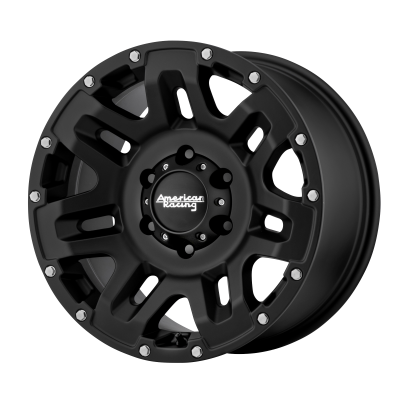 American Racing - 18 x 8.5 AR200 YUKON Cast Iron Black 5X5.0 - 5.34" BS