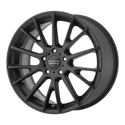 American Racing - 16 x 7 AR904 Satin Black 5X4.5 - 5.57" BS