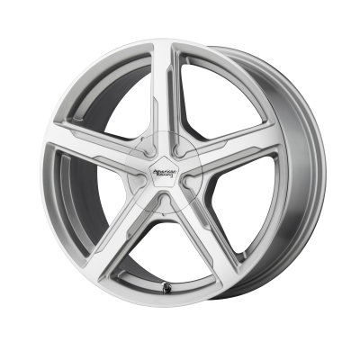 American Racing - 17 x 7 AR921 TRIGGER Silver Machined 5X110/115 - 5.57" BS