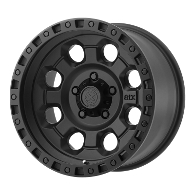 ATX SERIES - 18 x 9 AX201 Cast Iron Black 6X5.5 - 5" BS