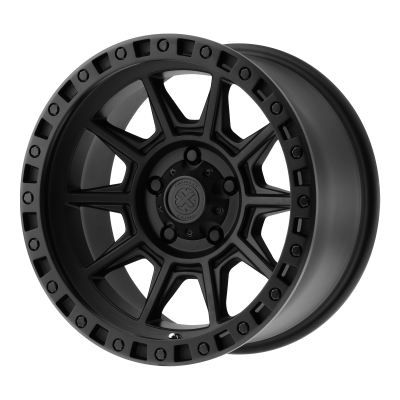 ATX SERIES - 17 x 9 AX202 Cast Iron Black 6X5.5 - 4.53" BS