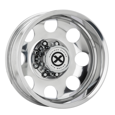 ATX SERIES - 16 x 6 AX204 BAJA DUALLY Polished - Rear 8X170 - -1.78" BS