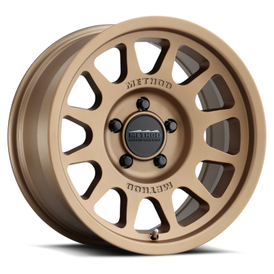 Method Racing Wheels - 16x8 Method MR703 Bead Grip - 6x5.5  4.5"BS - METHOD BRONZE