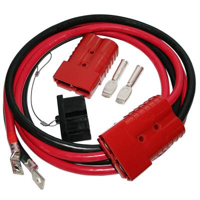 Bulldog Winch - Wiring Kit W/Quick Connect 1/0 Gauge x 7.5 Ft