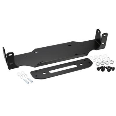 Bulldog Winch - Jeep JL Winch Mount 18-Pres Wrangler JL W/Oe Steel Winch Mount Bumper