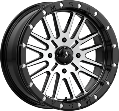 MSA OFFROAD - 18 x 7  MSA OFFROAD BRUTE BEADLOCK - 4X156 - 4.39 BS