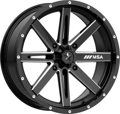 MSA OFFROAD - 18 x 7  MSA OFFROAD BOXER - 4X156 - 4.39 BS