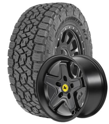 Toyo Tire - LT285/70R17 Toyo Open Country AT III on AEV Pintler Black