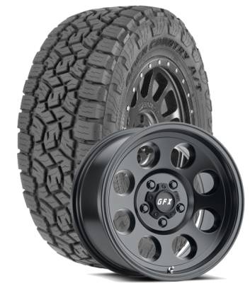 Toyo Tire - LT305/55R20 Toyo Open Country AT III on DR Tracker III Black