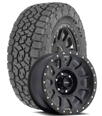 Toyo Tire - LT285/75R16 Toyo Open Country AT III on Method Racing NV305 Black