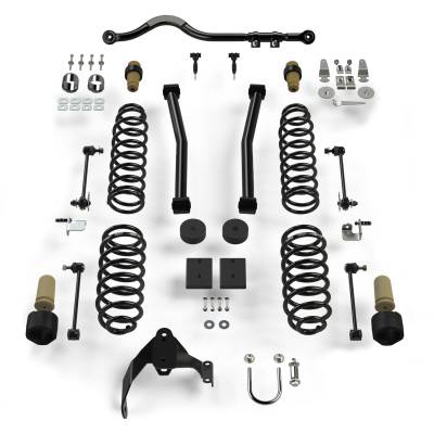 Tera-Flex Suspension - TeraFlex  JK 2dr: 2.5” Sport ST2 Suspension System – No Shocks