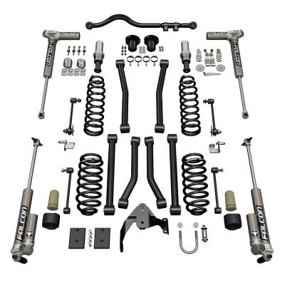 Tera-Flex Suspension - TeraFlex  JK 2dr: 3” Sport ST3 Suspension System & Falcon 3.1 Piggyback