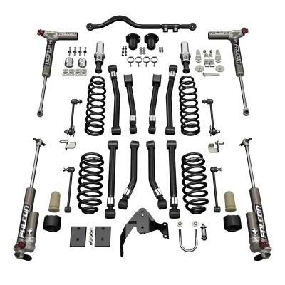 Tera-Flex Suspension - TeraFlex  JK 2dr: 3” Alpine CT3 Short Arm Suspension System & Falcon 3.3 Fast Adjust