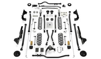 Tera-Flex Suspension - TeraFlex  JK 2dr: 6” Alpine CT6 Long Arm Suspension System – No Shocks