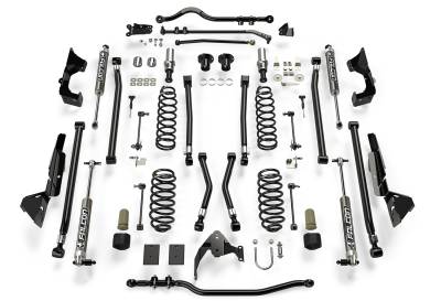 Tera-Flex Suspension - TeraFlex  JK 2dr: 6” Alpine CT6 Long Arm Suspension System & Falcon 2.1 Monotube