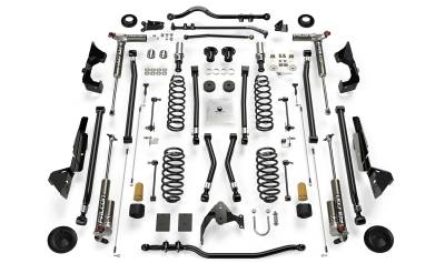 Tera-Flex Suspension - TeraFlex  JK 2dr: 6” Alpine CT6 Long Arm Suspension System & Falcon 3.3 Fast Adjust