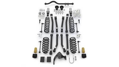 Tera-Flex Suspension - TeraFlex  JK 2dr: 3” Alpine RT3 Short Arm Suspension System – No Shocks