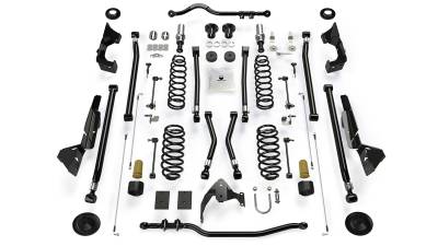 Tera-Flex Suspension - TeraFlex  JK 2dr: 4” Alpine RT4 Long Arm Suspension System – No Shocks