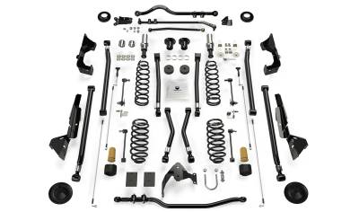 Tera-Flex Suspension - TeraFlex  JK 2dr: 6” Alpine RT6 Long Arm Suspension System – No Shocks