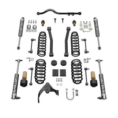 Tera-Flex Suspension - TeraFlex  JK 4dr: 2.5” Sport ST2 Suspension System & Falcon 2.1 Monotube