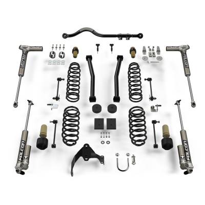 Tera-Flex Suspension - TeraFlex  JK 4dr: 2.5” Sport ST2 Suspension System & Falcon 3.1 Piggyback