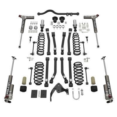 Tera-Flex Suspension - TeraFlex  JK 4dr: 3” Alpine CT3 Short Arm Suspension System & Falcon 3.3 Fast Adjust