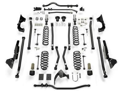 Tera-Flex Suspension - TeraFlex  JK 4dr: 6” Alpine CT6 Long Arm Suspension System – No Shocks