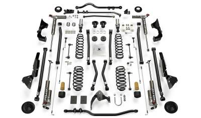 Tera-Flex Suspension - TeraFlex  JK 4dr: 6” Alpine RT6 Long Arm Suspension System & Falcon 3.3 Fast Adjust