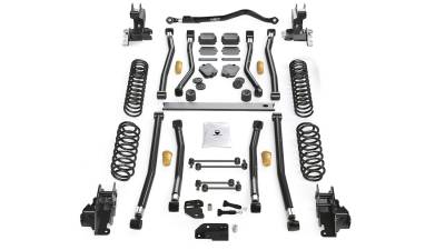 Tera-Flex Suspension - TeraFlex  JL 4dr: 4.5” Alpine CT4 Long Arm Suspension System – No Shock Absorbers