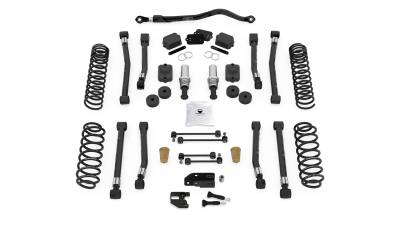 Tera-Flex Suspension - TeraFlex  JL 4dr: 3.5” Alpine RT3 Short Arm Suspension System – No Shocks