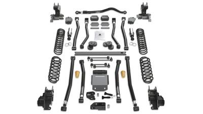 Tera-Flex Suspension - TeraFlex  JL 4dr: 4.5” Alpine RT4 Long Arm Suspension System – No Shocks