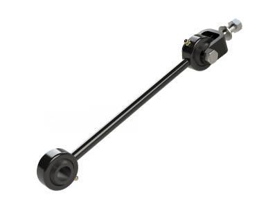 Tera-Flex Suspension - TeraFlex  TJ 2-6” Lift Front Driver Sway Bar Quick Disconnect Link w/ Grease Zerk (10”)