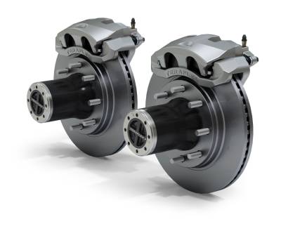 Tera-Flex Suspension - TeraFlex  JK: Dana 30/44 Front Axle 8-Lug Locking Hub Conversion Kit w/ Vented Big Brakes