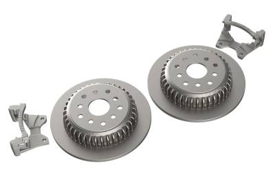 Tera-Flex Suspension - TeraFlex  JK: Rear Performance Big Rotor Kit w/ Solid Rotors – 5x5” & 5x5.5”