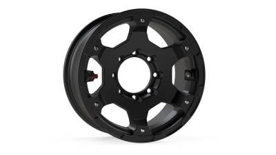 Tera-Flex Suspension - TeraFlex  Nomad Wheel – Base – 8x6.5” – Metallic Black – Each