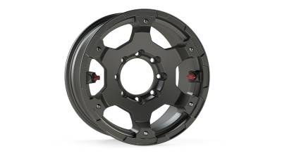 Tera-Flex Suspension - TeraFlex  Nomad Off-Road Wheel – Deluxe – 8x6.5” – Titanium Gray – Each