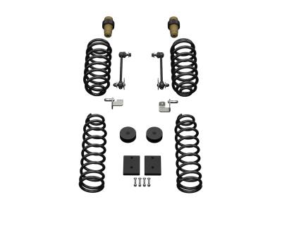 Tera-Flex Suspension - TeraFlex  JK 4dr: 1.5” Sport ST1 Spring Lift System – No Shocks