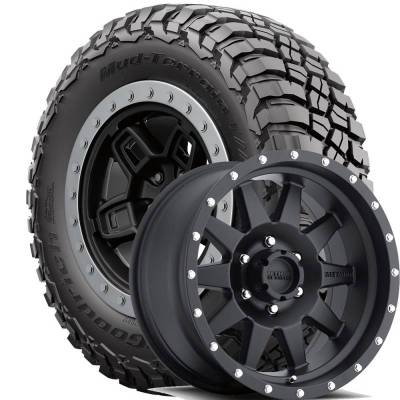 BF Goodrich - 285/70R17 BFG Mud Terrain KM3 on 17x8.5 Method Racing 301