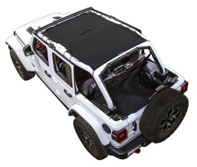 Spiderweb Shade - Spiderweb Shade - Jeep JL Unlimited 4 Door - Trailmesh