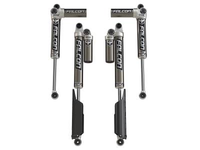 Tera-Flex Suspension - TeraFlex  JL 4dr EcoDiesel: Falcon SP2 3.1 Piggyback Shock Kit (0-1.5” Lift)