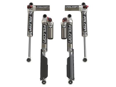 Tera-Flex Suspension - TeraFlex  JL 4dr EcoDiesel: Falcon SP2 3.3 Fast Adjust Piggyback Shock Kit (0-1.5” Lift)