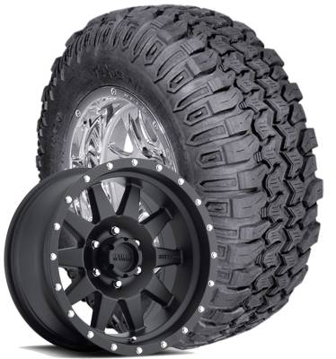 Interco Tire - 35x12.50R15 Interco Trxus MT Radial on Method Racing Standard 301 Wheels