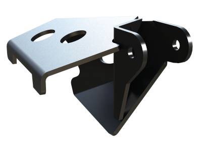 Tera-Flex Suspension - TeraFlex  TJ: Pro LCG Long Arm Frame Bracket – Passenger Front Upper (3-5” Lift)