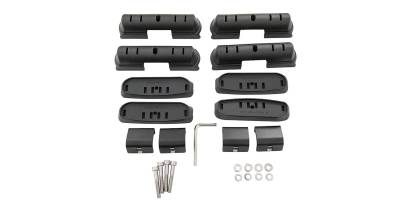 Rhino-Rack USA - Rhino-Rack USA RCP12-BK RCP Roof Rack Base Kit