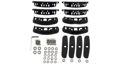 Rhino-Rack USA - Rhino-Rack USA RCP43-BK RCP Roof Rack Base Kit