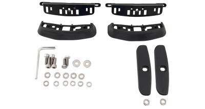 Rhino-Rack USA - Rhino-Rack USA RCP43H-BK RCP Roof Rack Base Kit